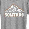 Women's - Instant Message - Solitude Mountains Short Sleeve Graphic T-Shirt - 2 of 4