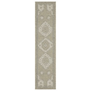 Oriental Weavers Tortuga TR08A Beige/ Black Indoor/Outdoor Area Rug - 1'10" x 7'6" - 1 of 4