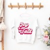 The Juniper Shop Retro Joy To The World Toddler Graphic Sweatshirt - 2 of 2