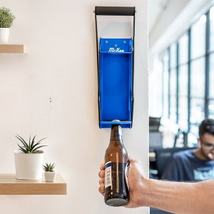 McKay Metal Can Crusher, Heavy-Duty Wall-Mounted Smasher for Aluminum Seltzer, Soda, and Bottles for Recycling - 12 oz and 14 oz Sizes - 1 of 4