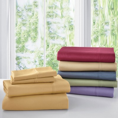 King Slate Blue 500 Thread Count Cotton Polyester Sheet Set