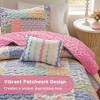 3-Piece Twin/Twin XL 3pcs Quilt Set,Pink - 3 of 4