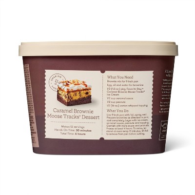 Caramel Brownie Moose Tracks Ice Cream - Favorite Day™
