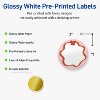 Avery Labels, 2" Diameter, Gold-Pink Bow, Glossy, 120ct - 2 of 4