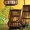 Plum & Post Panama Lantern 13.75" - 2 of 2