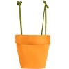 HalloweenCostumes.com One Size Fits Most  Flower Pot Costume for Adults, Orange/Yellow - 4 of 4