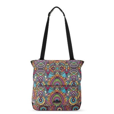 Sakroots Women's Convertible Backpack Rainbow Wanderlust