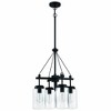 Craftmade Lighting Crosspoint 4 - Light Chandelier in  Espresso - 4 of 4
