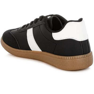 Женские кроссовки London Rag Womens Crossover Classic Lace-Up Flatform Sneaker 8 — фото 3