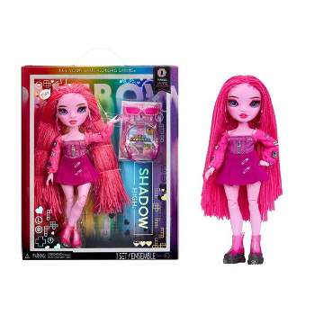 Rainbow High Shadow High Pinkie - Pink Fashion Doll Outfit & 10+ Colorful Play Accessories