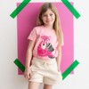 Mightly Toddler Fair Trade Organic Cotton Girls Graphic Short Sleeve T-Shirt - 2 of 4