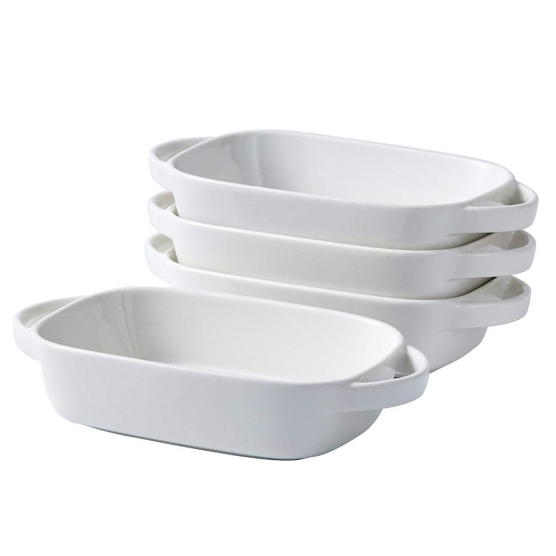 Bruntmor 9'' x 5'' Ceramic Baking Dish - Black - Set of 4, 4 of 7