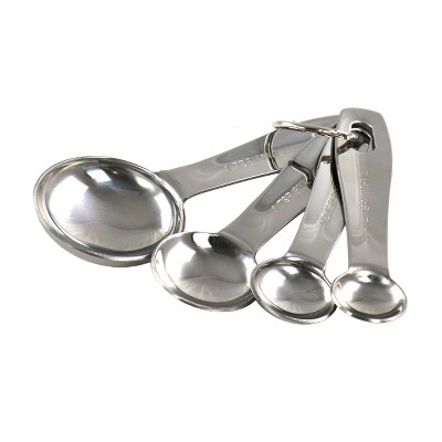 6pc Stainless Steel Measuring Spoons Silver - Figmint™ : Target