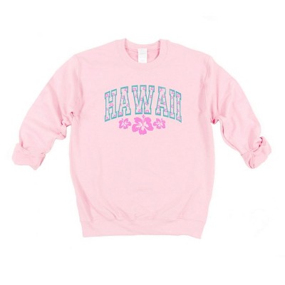 Simply Sage Market Women's Graphic Sweatshirt Hawaii Varsity Grunge