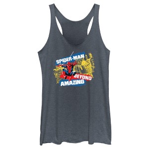 Women's Spider-Man: Beyond Amazing Web Slinging Racerback Tank Top - 1 of 4
