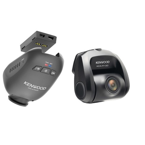 Kenwood STZ-RF200WD Motorsports HD Dash Cam with GPS and Rear-View Camera
