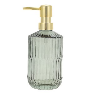 Unique Bargains Cylinder Texture Soap Dispenser 1 Pc - 1 of 4