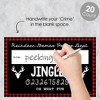 Big Dot of Happiness Prancing Plaid - Party Mug Shots - Photo Booth Props Christmas & Holiday Buffalo Plaid Party Mugshot Signs - 20 Count - 2 of 4