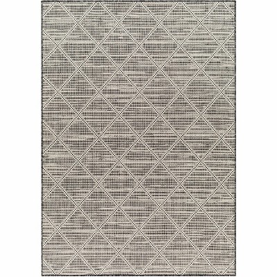 Hauteloom Ivory Black & White Area Rug