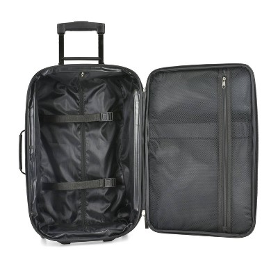Camouflage 2-Piece Softside Rolling Luggage Set with Tote