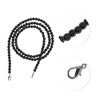 Unique Bargains Faux Pearl Handbag Strap Black 1 Pc - 3 of 4