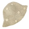 Anna-Kaci Women's Bucket Hats Flower Crochet Pattern Papyrus Fisherman Cap - 3 of 4
