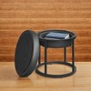 Ottoman Bench, Vanity Chair Stool, Small Ottoman, Ottoman Table, Footstool, Reversible Top, Load 660 lb - 4 of 4