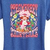 Women's - Strawberry Shortcake - Vintage Art Nouveau Short Sleeve Graphic T-Shirt - 2 of 4