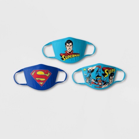 Kids 3pk Superman Face Mask Target - roblox super hero mask