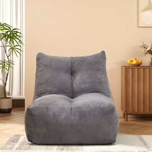 CAVINAS Bean Bag Chair Cozy Lazy Sofa with High-Density Foam Oversized Floor Chair for Living Spaces, Bedrooms, and Workspaces - 1 of 4