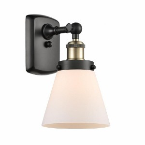 Cone - 1 Light Wall Sconce In Industrial Style-11 Inches Tall and 6 Inches Wide - 1 of 1