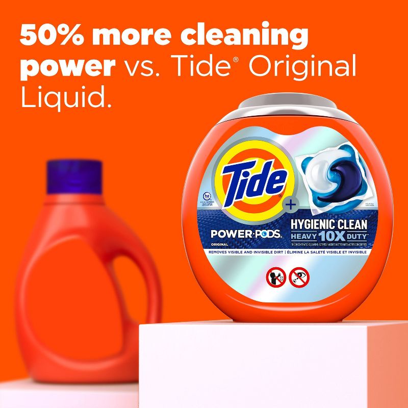 Tide Hygienic Clean Heavy Duty Power Pods Laundry Detergent Pacs - Original, 4 of 11