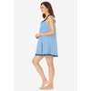 Amoureuse Plus Size Babydoll Ruffle Gown - 4 of 4