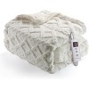 Fast Heating Blanket Throw, Thick Tufted Electric Machine Washable Heated Throw Blanket with 10 Heating Levels and 10 Time Settings - 3 of 4