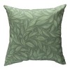 Manual Woodworkers & Weavers Dark Succulents Pillow – 18x18 inch Weather-Resistant Accent - 3 of 3