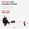 DOMETOUR Rowing Machine 264 LBS Weight Capacity Foldable Rower for Home Use with Comfortable Seat Cushion - 4 of 4