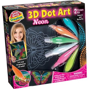 Small World Toys 3D Dot Art Neon Kit - 1 of 1