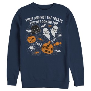 Men's Star Wars Halloween Not the Treats Sweatshirt - 1 of 4