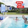 Pool Basketball Hoop – Poolside, Revolutionary Water Base and Storage System, Adjustable Heights, with 2 Balls, Air Pump, & Storage – Play22usa - 4 of 4
