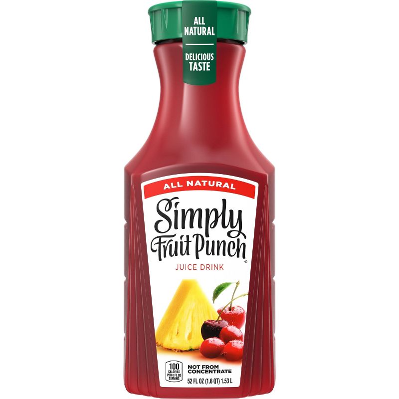 Simply Fruit Punch Juice Drink - 52 fl oz, 2 of 16
