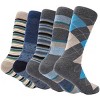 Mio Marino Men's Groovy Designer Dress Socks 5 Pack - 2 of 4