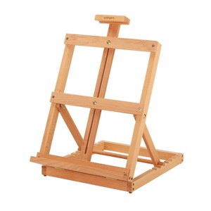 KINGART Wooden H-Frame Tabletop Easel - 1 of 4