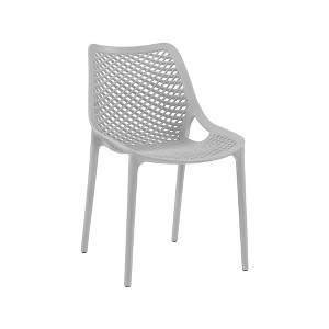 Meridian Furniture,Mykonos Outdoor Patio Dining Chair, Set of 4 - 1 of 4