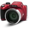 Minolta Pro Shot 16 Mega Pixel HD Digital Camera with 53x Optical Zoom, Full 1080p HD Video & 16GB SD Card, MN53Z, Red - 3 of 4
