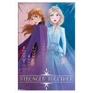 Trends International Disney Pixar Frozen 2 - Sisters Framed Wall Poster Prints - 1 of 4