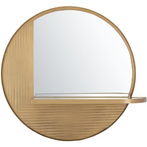 Maileen Mirror - 24" x 24" - MRR3050 - Brass - Safavieh - 1 of 4
