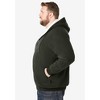 KingSize Men's Big & Tall Explorer Plush Fleece Hoodie - 4 of 4