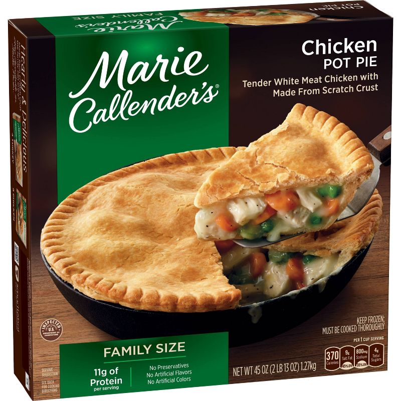 Marie Callender's Frozen Chicken Pot Pie Family Size - 45oz, 3 of 5