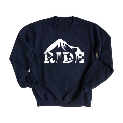 Simply Sage Market Women's Graphic Sweatshirt Ride Snowboard