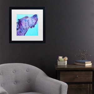 Trademark Fine Art Pat Saunders-White Cold Hands Matted Framed Art - 1 of 4